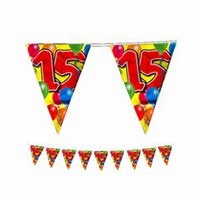 VLAGGENLIJN BALLOONS 15 JAAR 10/S ()